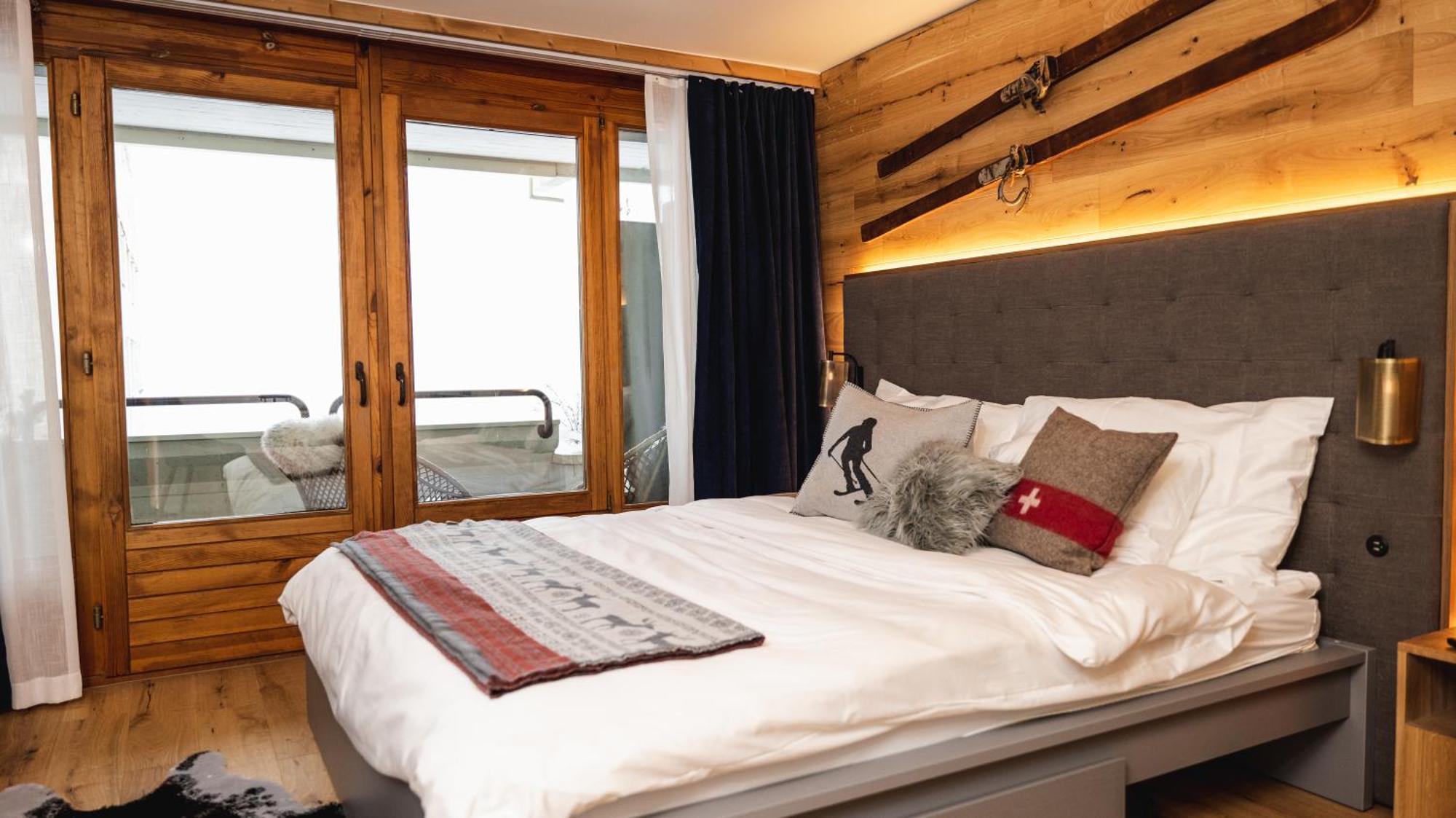 Wunderstay Alpine 403 Centric Studio Balcony/View Davos Exteriér fotografie