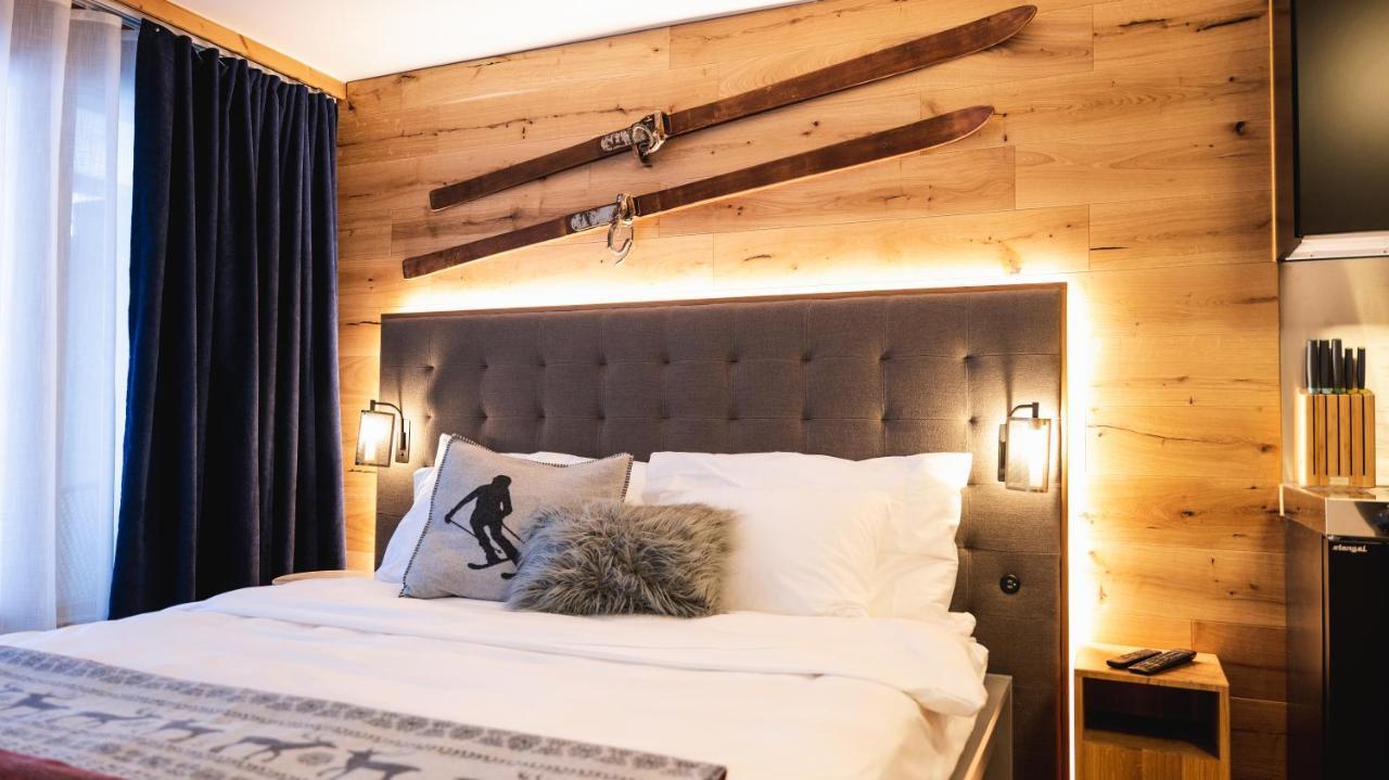 Wunderstay Alpine 403 Centric Studio Balcony/View Davos Exteriér fotografie